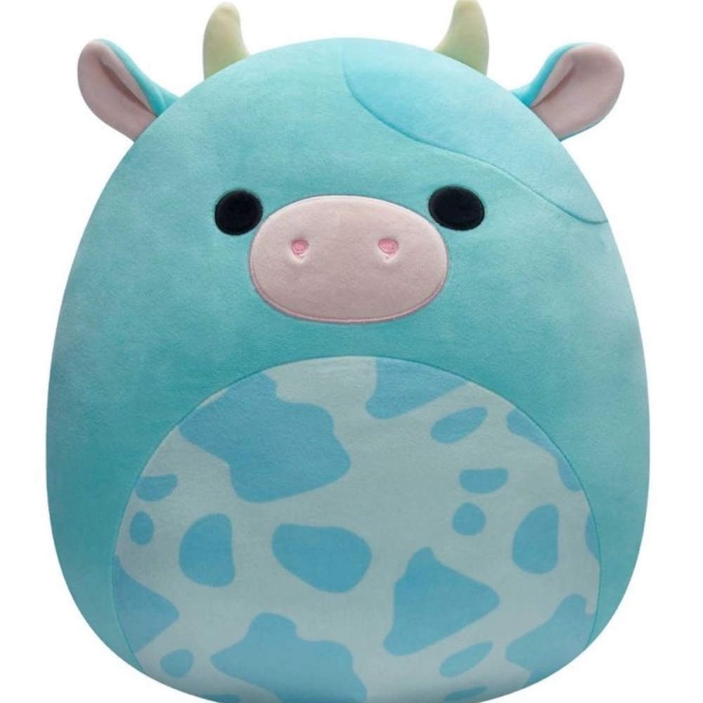 NWT Tuluck Ultra Rare Blue Cow Squishmallow